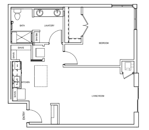 AL 1bed 1bath 844 bcyge2