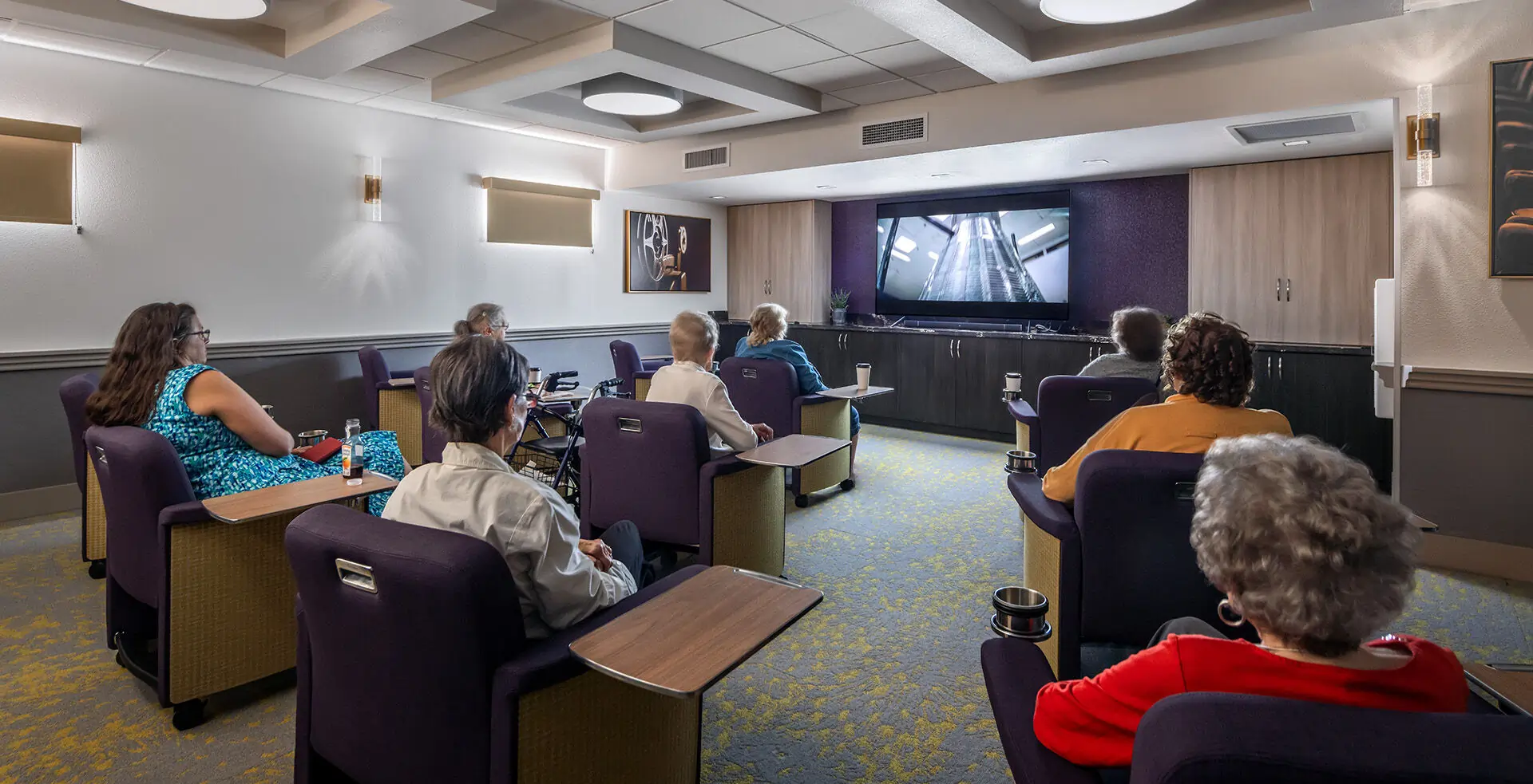 Home Theatre in Amaran Assisted Living (1) Home Theatre in Amaran Assisted Living (1)