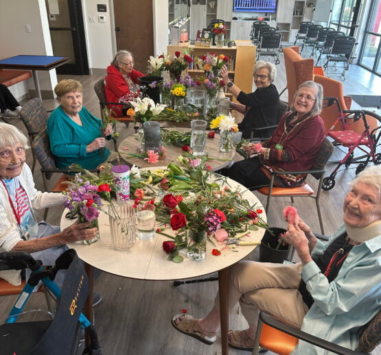 Activities Media Pics-Flower Arranging. AR (1)